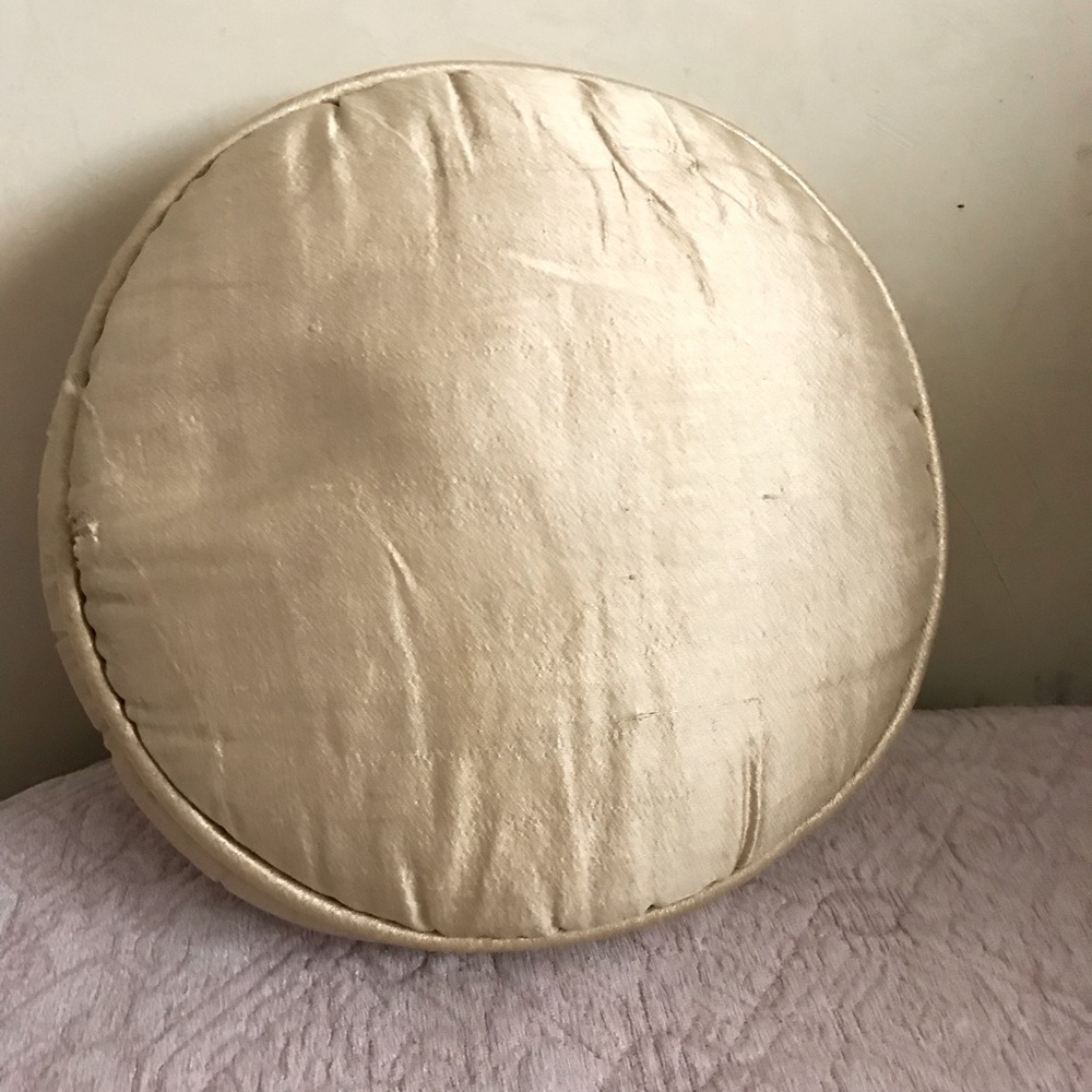 Antique Silk Boudoir Pillow